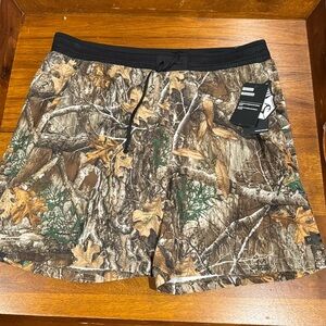 Mens Vintage Camo Shorts Size XL